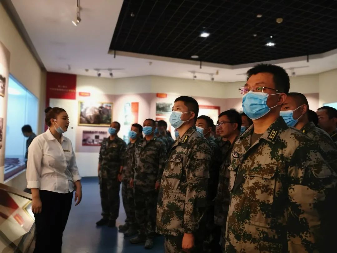 河南省周口市组织新任职基层武装部长赴竹沟参观学习