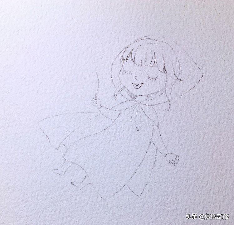 水彩教程，梦幻的蒲公英精灵