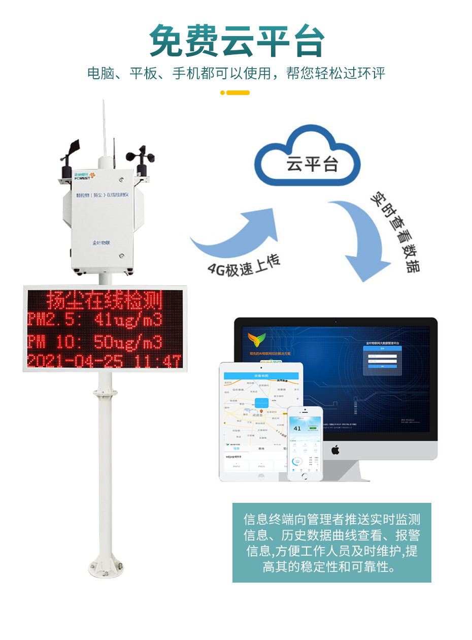 在线扬尘监测仪在施工现场的应用