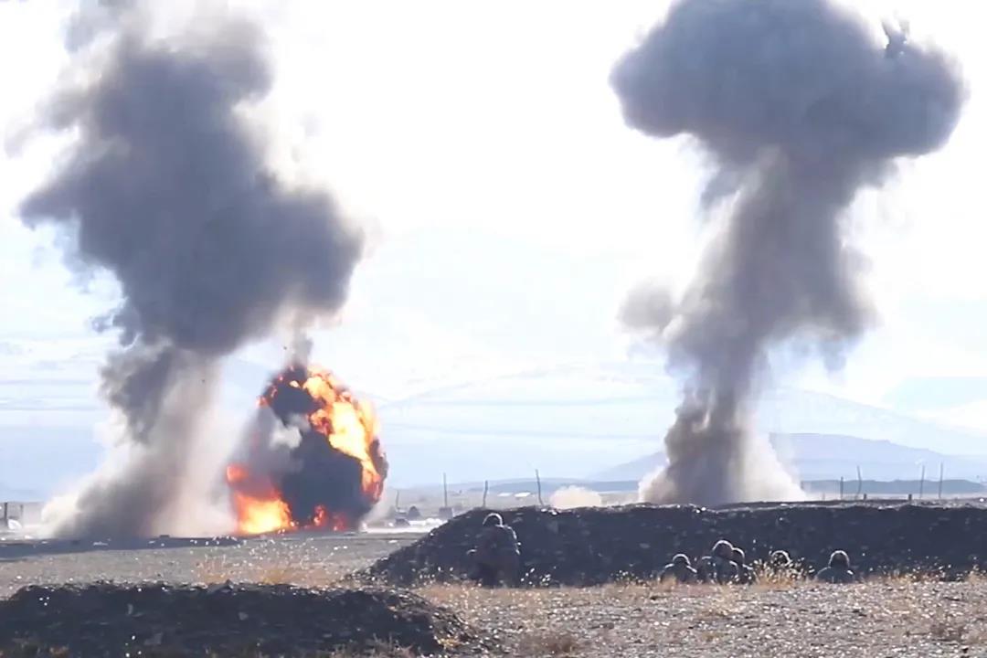 3、2、1，起爆！直击新疆军区某工兵团实爆考核现场