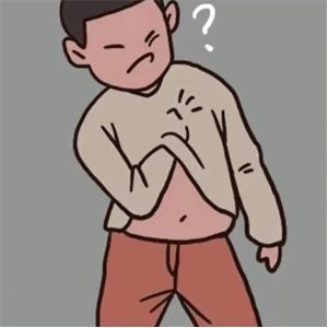  挠痒滴汗表情包