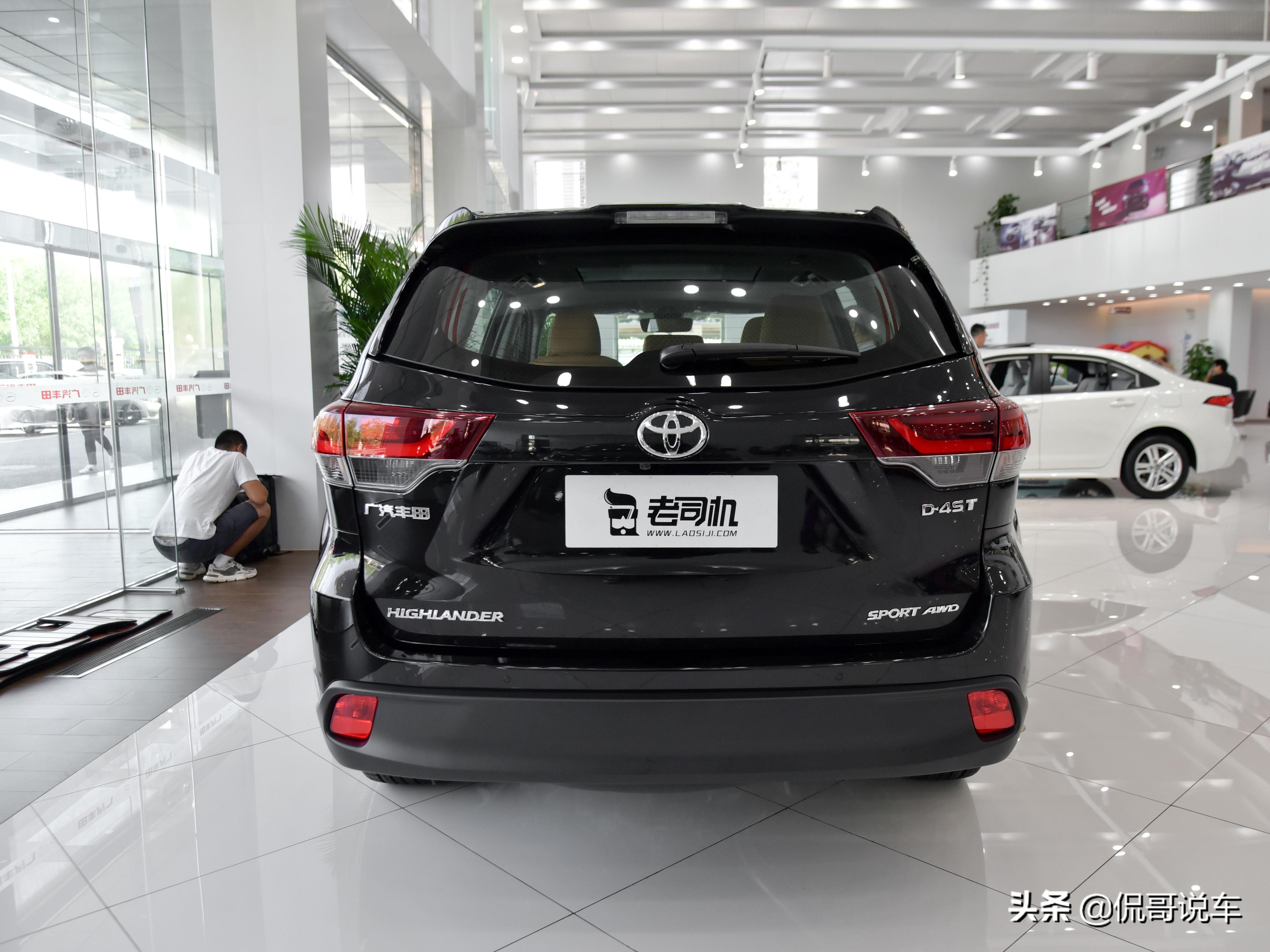 外观霸气的"小霸道",质量稳定,日系suv,丰田汉兰达