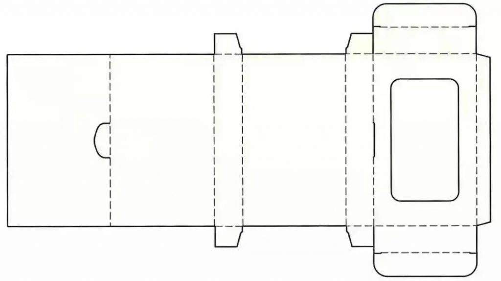 三角形盘式包装盒结构展开图单纸盒包装盒的结构设计基本就是以上这些