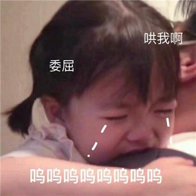 表情包 委屈，哄我啊