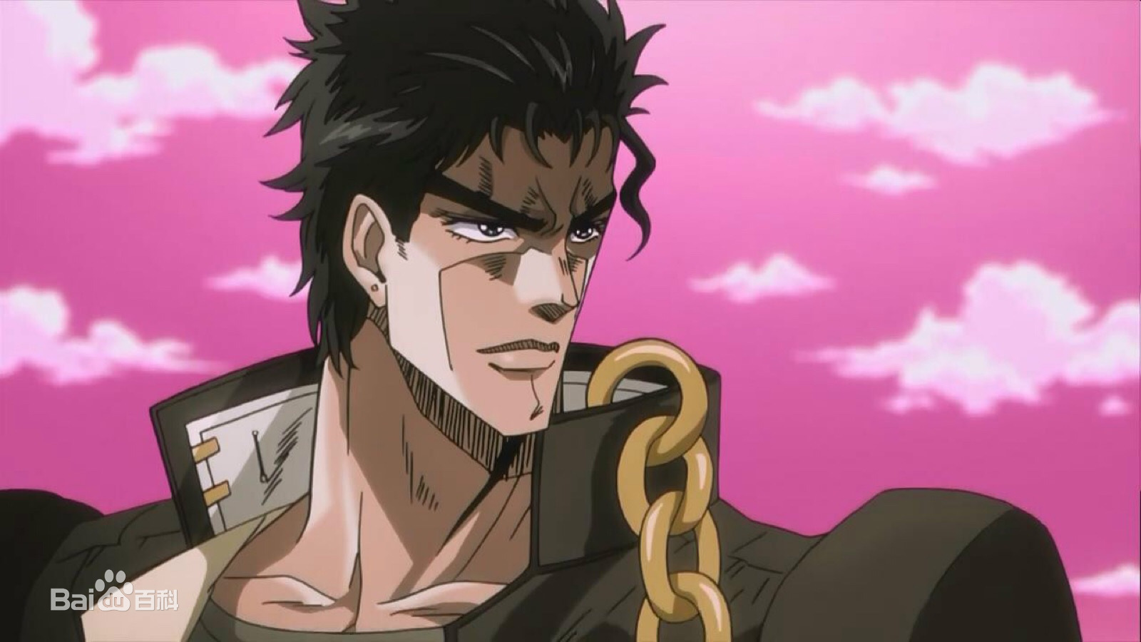 空条承太郎是三代jojo,替身为白金之星,经常被人称作"阿强",寓意他是