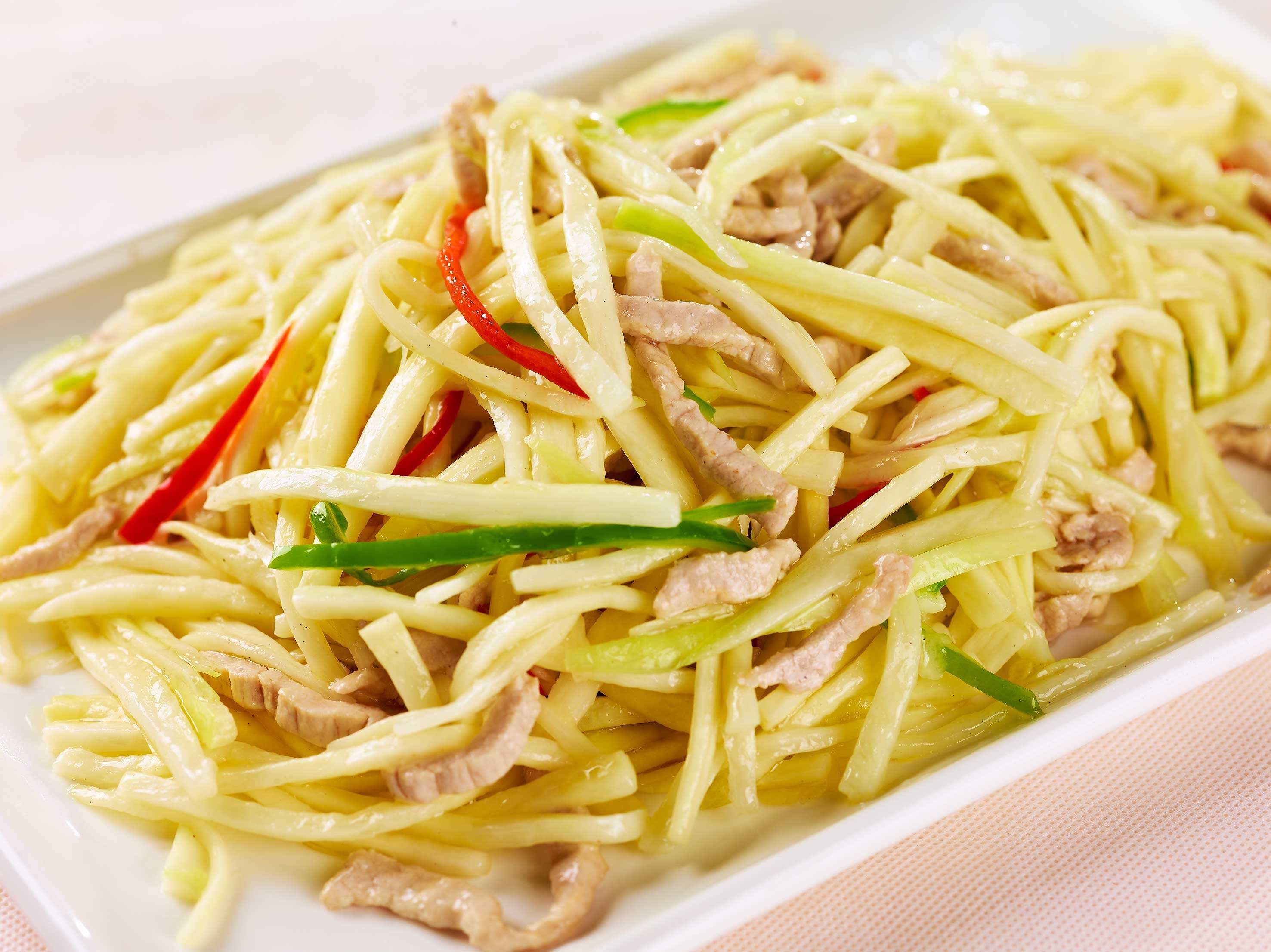 土豆丝炒肉(一道下饭菜-土豆丝炒肉) - 趣味头条