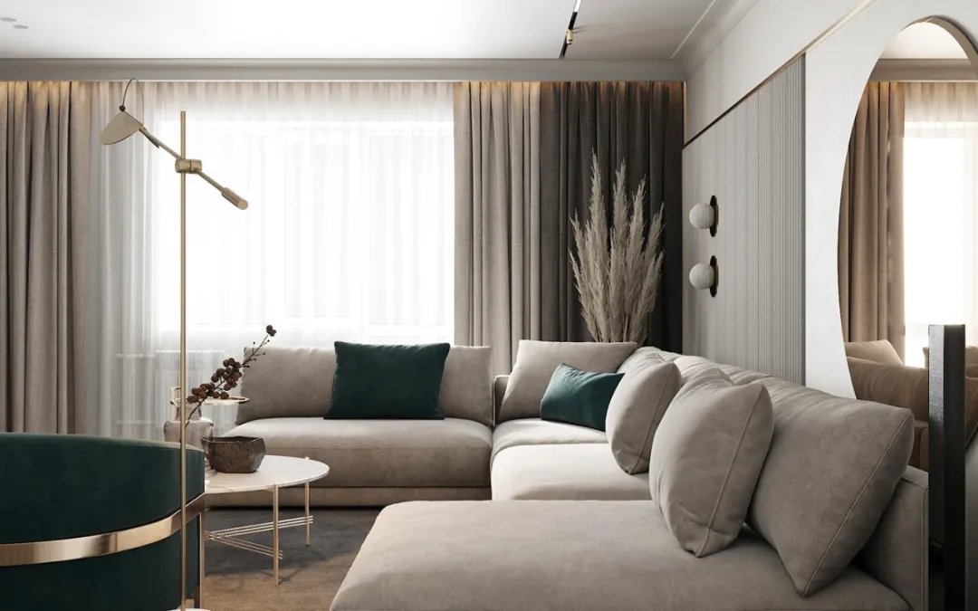 简约轻奢风，呈现简单而奢华的都市风情