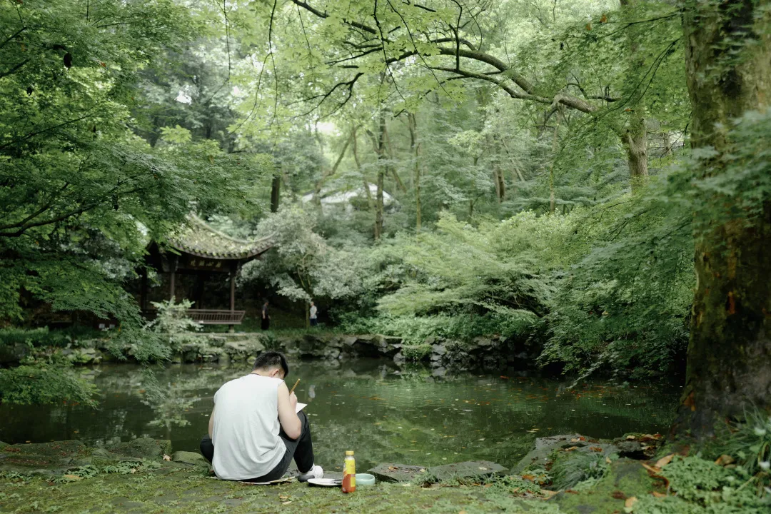 你以为是西湖,并不是真正的西湖