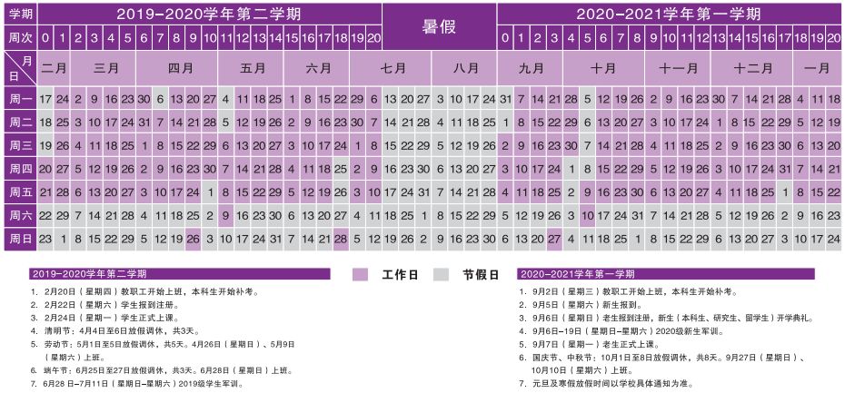 一眼望到明年暑假！一起来盘点申城大中小学校历
