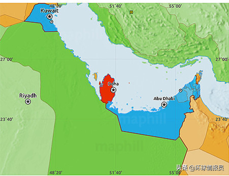 卡塔尔在哪个位置(卡塔尔作为小国，为何要退出石油输出国组织，卡塔尔的底气何在？)