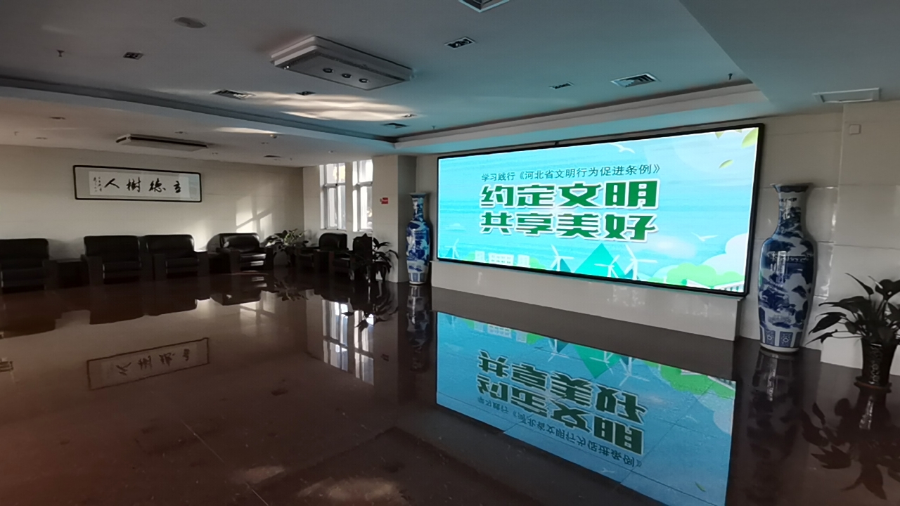 初冬的唐山职业技术学院兴盛可期