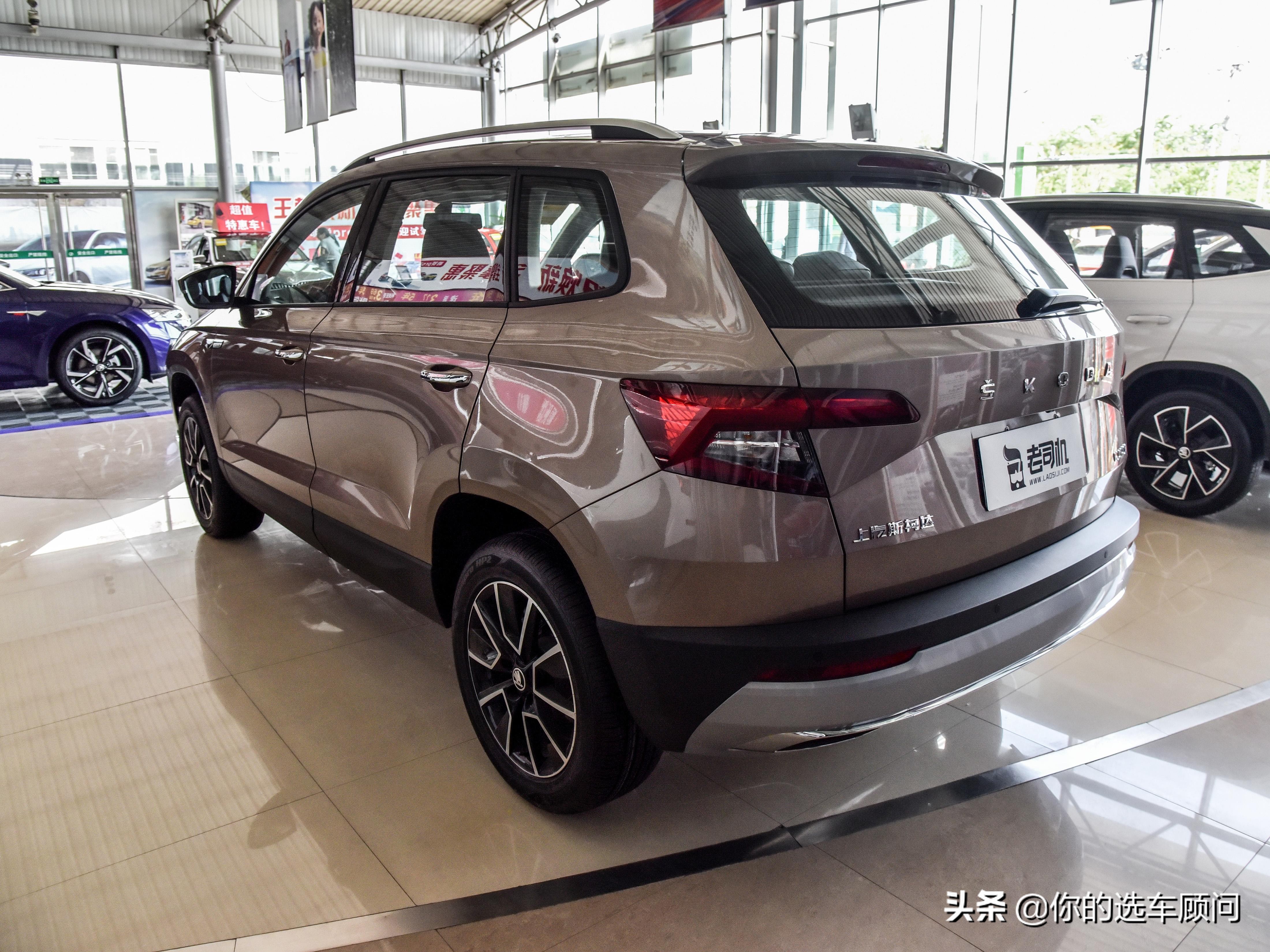 油耗5.9L，车内空间大价格便宜，增压自动挡合资SUV，实拍柯珞克