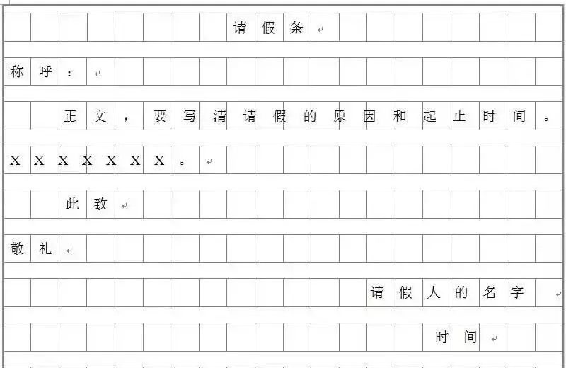 1-6年级应用文格式及技巧（请假条+通知+日记+读后感+书信…）