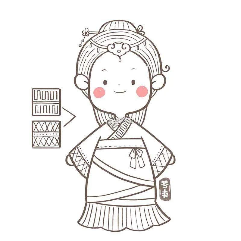 100种超萌可爱简笔画(图文赏析古风可爱简笔画大全)