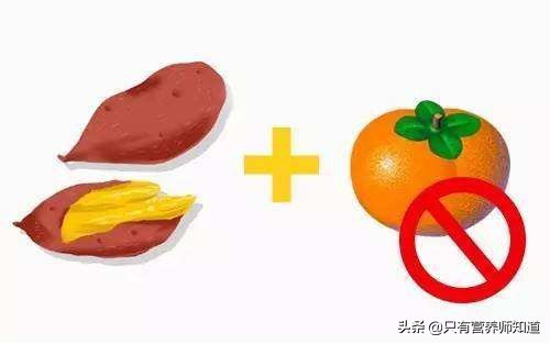 柿子不能和什么食物一起吃？