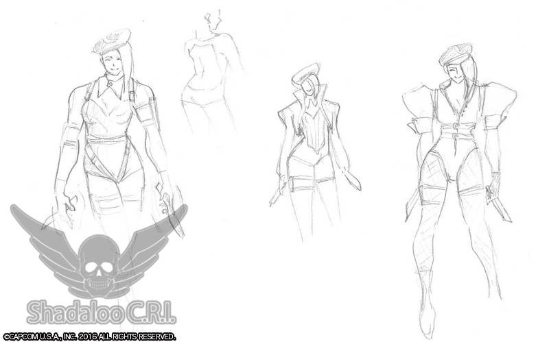 经典游戏《街头霸王V》原定设计概念，豪鬼背着一个神秘婴儿登场