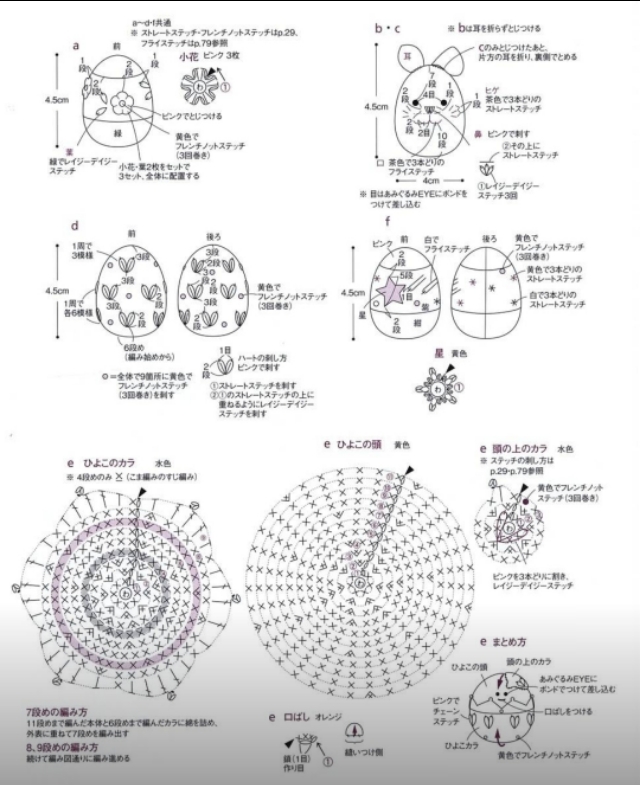 几种摆件编织，为房间增添光彩，空闲时候钩几个