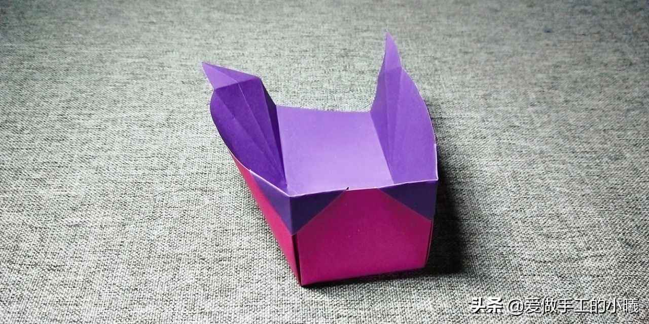 收纳盒折纸图解，简单又实用