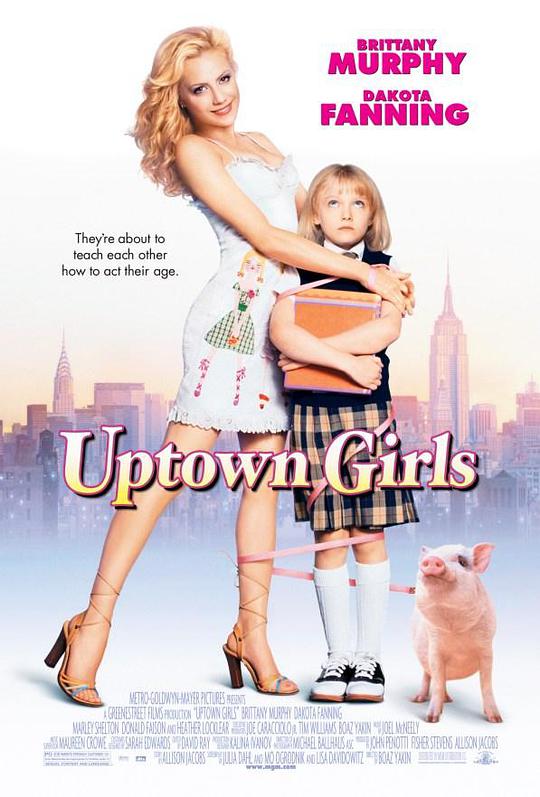 杠上富家女 / Uptown Girls海报
