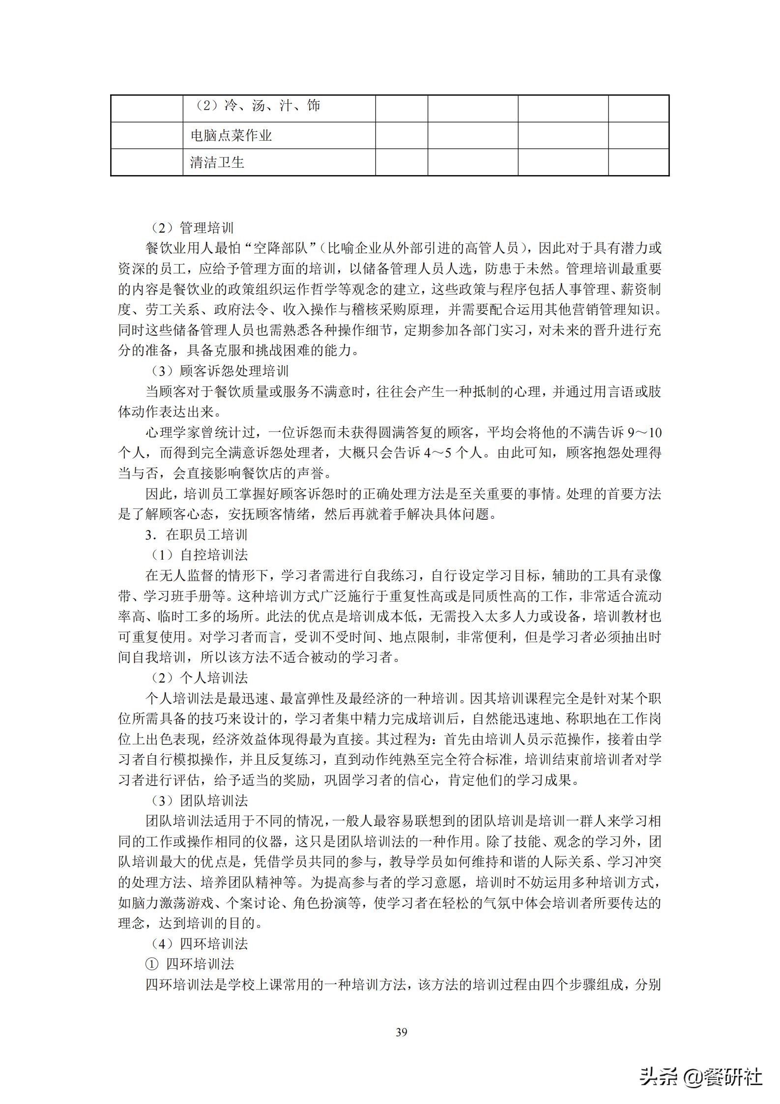 餐饮管理培训大典：200+操作流程/表单工具（462页文档）