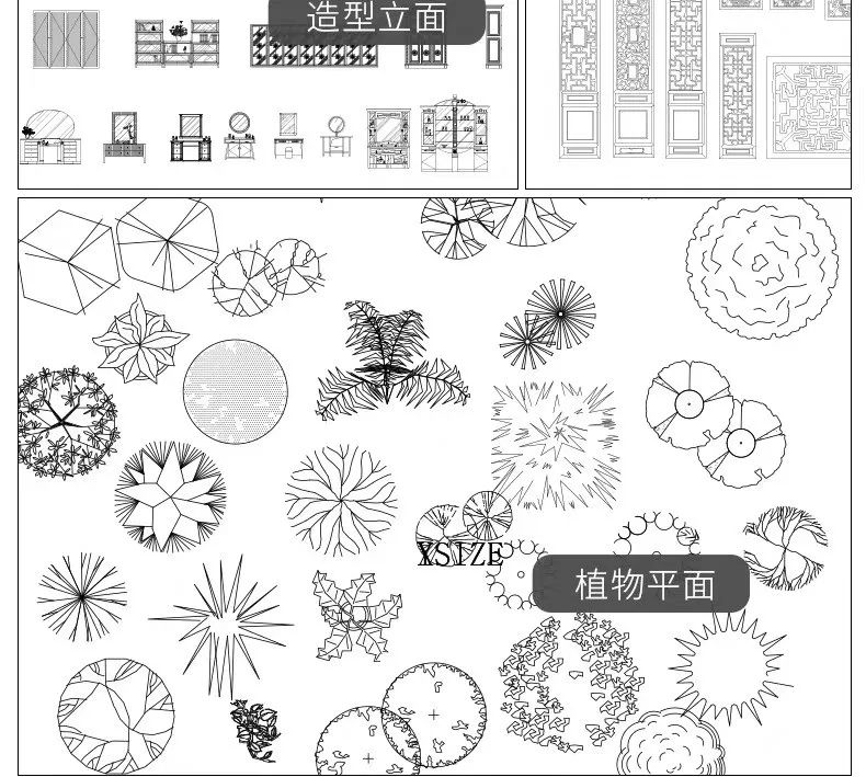 最强家装+工装CAD平立面图库（设计大佬专用），限时免费送