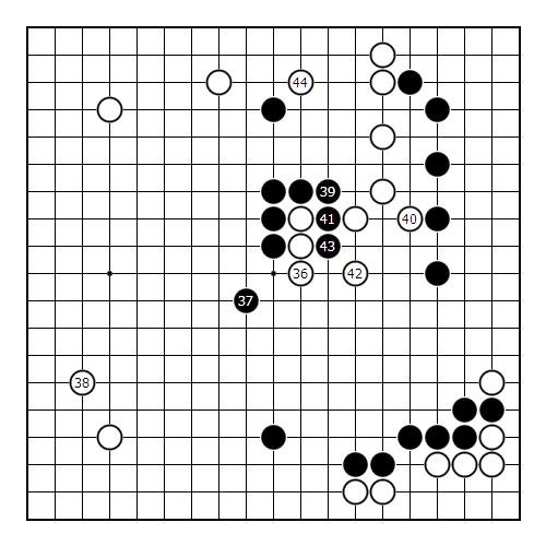 世界杯围棋巅峰赛(巅峰对决：（图解胜负关键处）1990年围棋界第一次决战紫禁之巅)