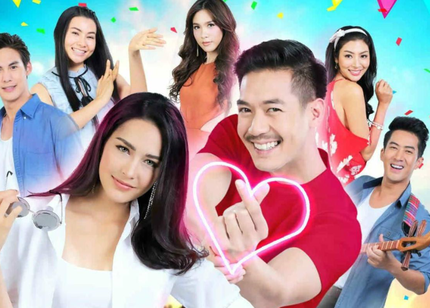 6月开播的泰国电视剧：泰国版《匆忙的一年》，Yaya一个人演了两角的演技，爆裂。