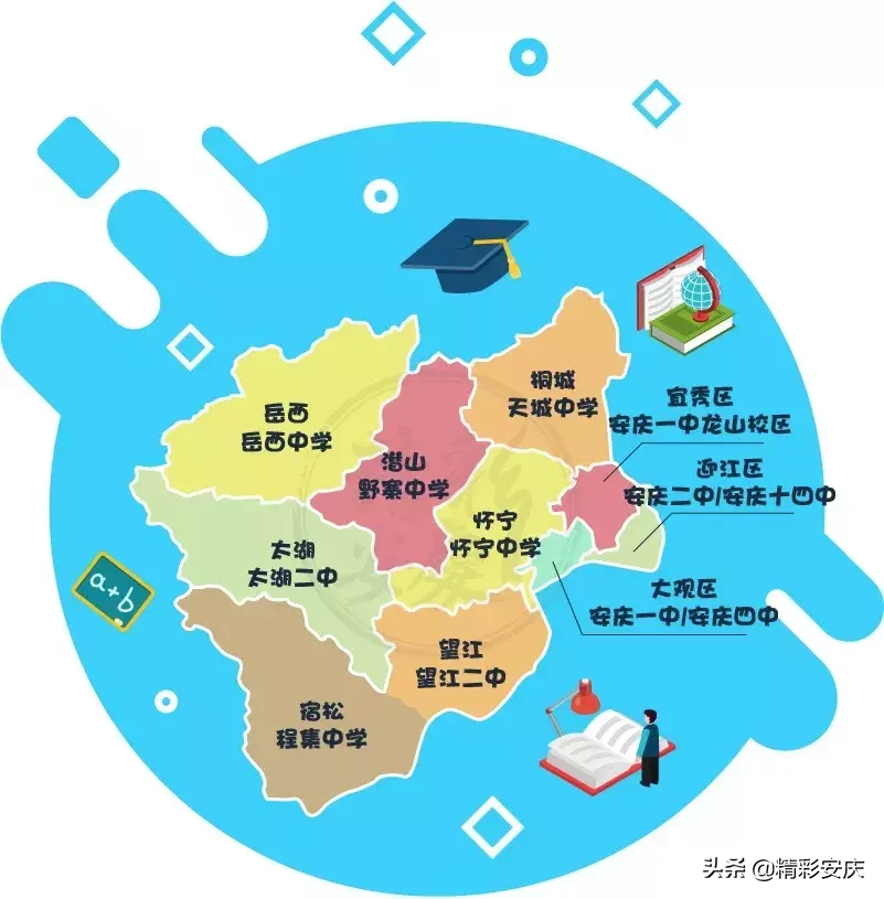 不同人眼里的安庆地图，哪一张戳中了你？