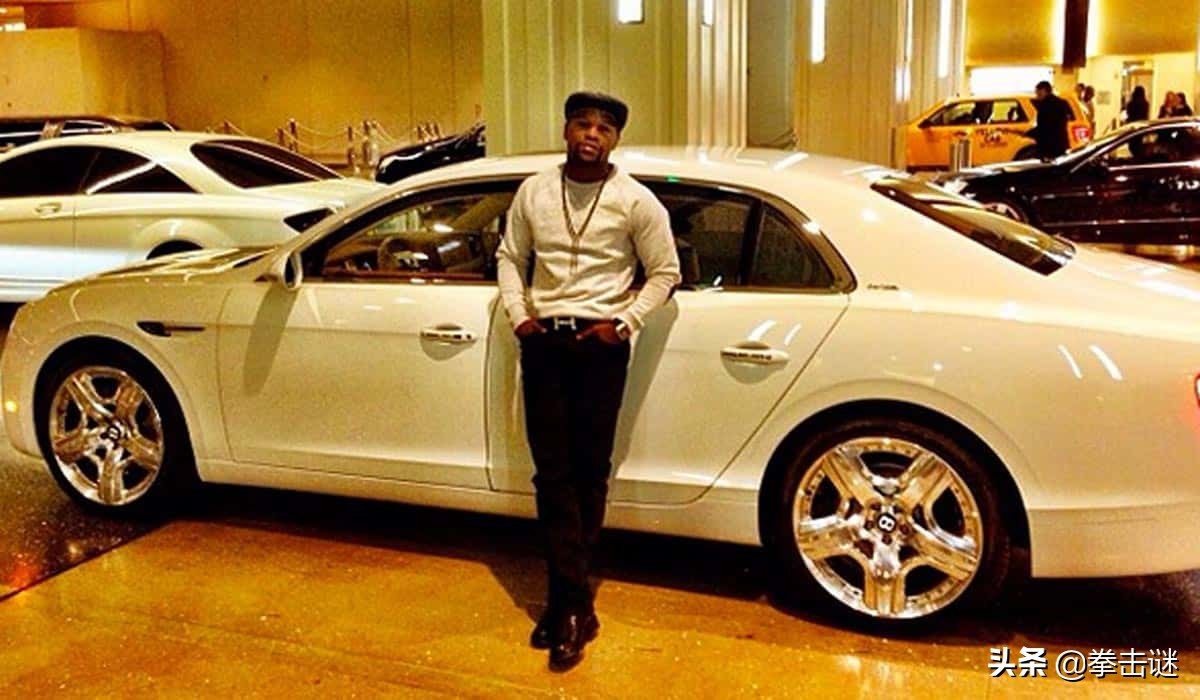 拳王梅威瑟豪车太多了,分置于三个不同地区,以颜色加以区分