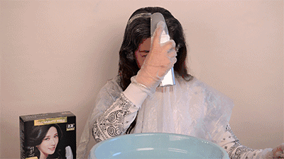 新年新发色！染发像梳发一样简单，10分钟染好，发质还柔顺了