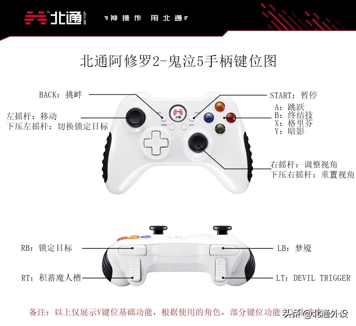 第一次用手柄玩鬼泣5的注意点与角色键位推荐