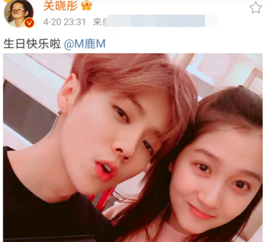 鹿晗连续5年发文为女友庆生，关晓彤熬夜回复场面甜，网友齐催婚