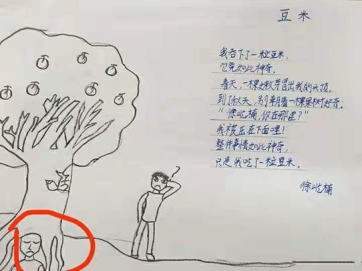 小学生创作短诗《风在算钱》，太有画面感，老师笑了：小财迷啊