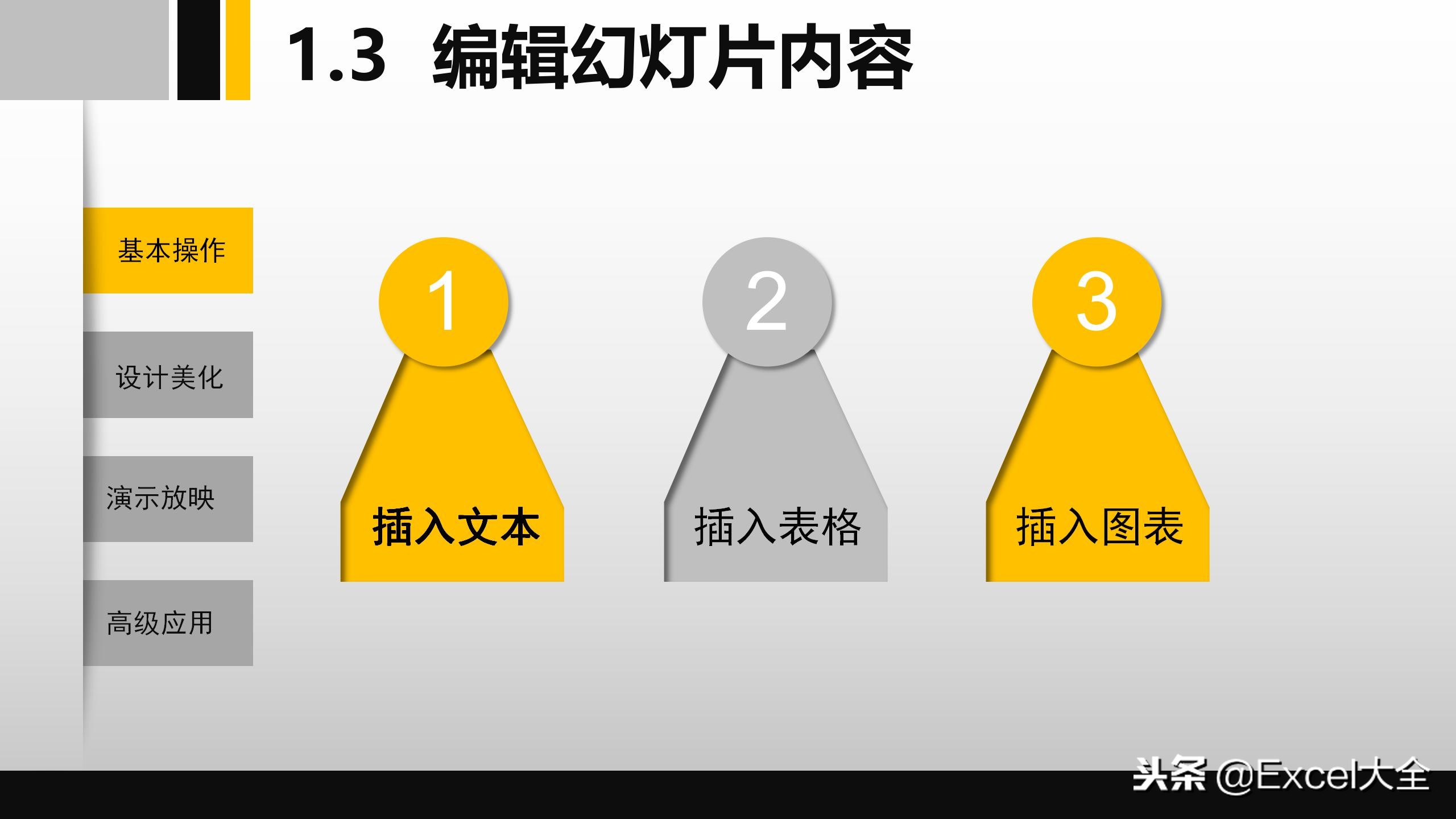 51页的PPT基础操作入门级培训课件，自学或培训职场新人都合适！
