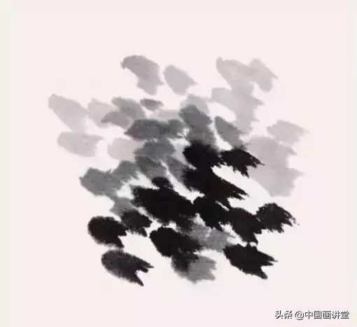 国画教程：12种点叶画法