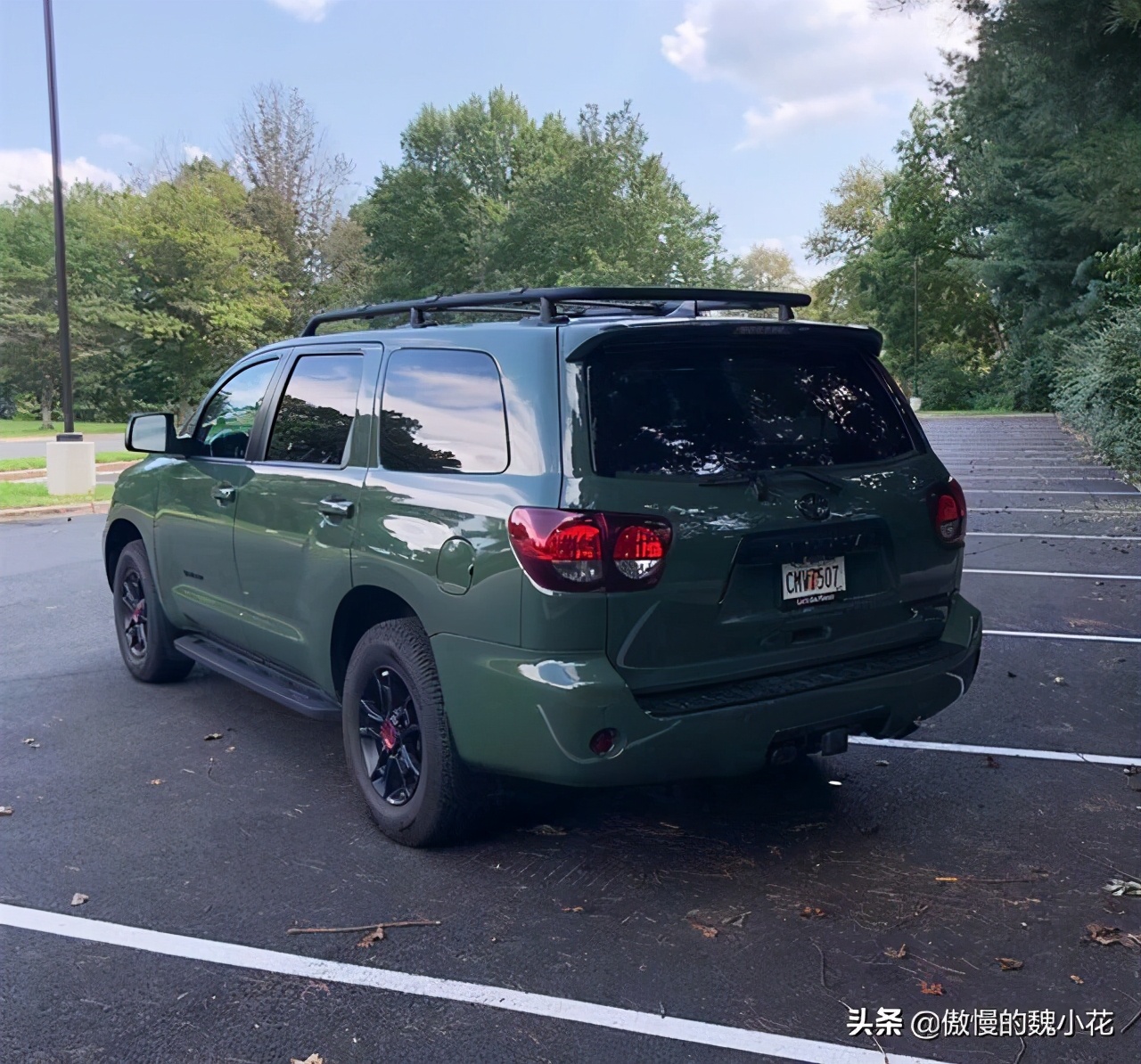 新丰田"红杉"来了,全尺寸比陆巡还大,v8配四驱,空间完美