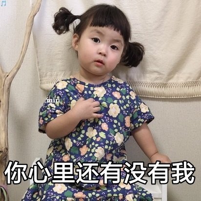 罗熙表情包合集我能做你的小宝贝吗？