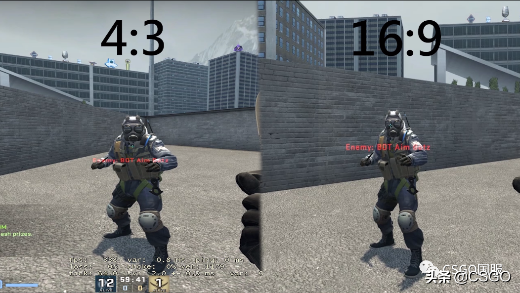 「CSGO流言终结者7」选择4:3还是16:9？