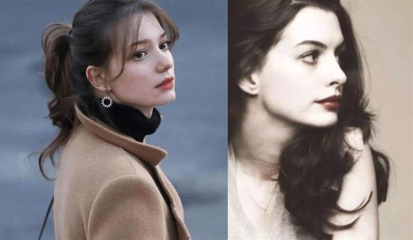 浙江大学混血校花火了，撞脸安妮海瑟薇，中文名字让人喊不出口