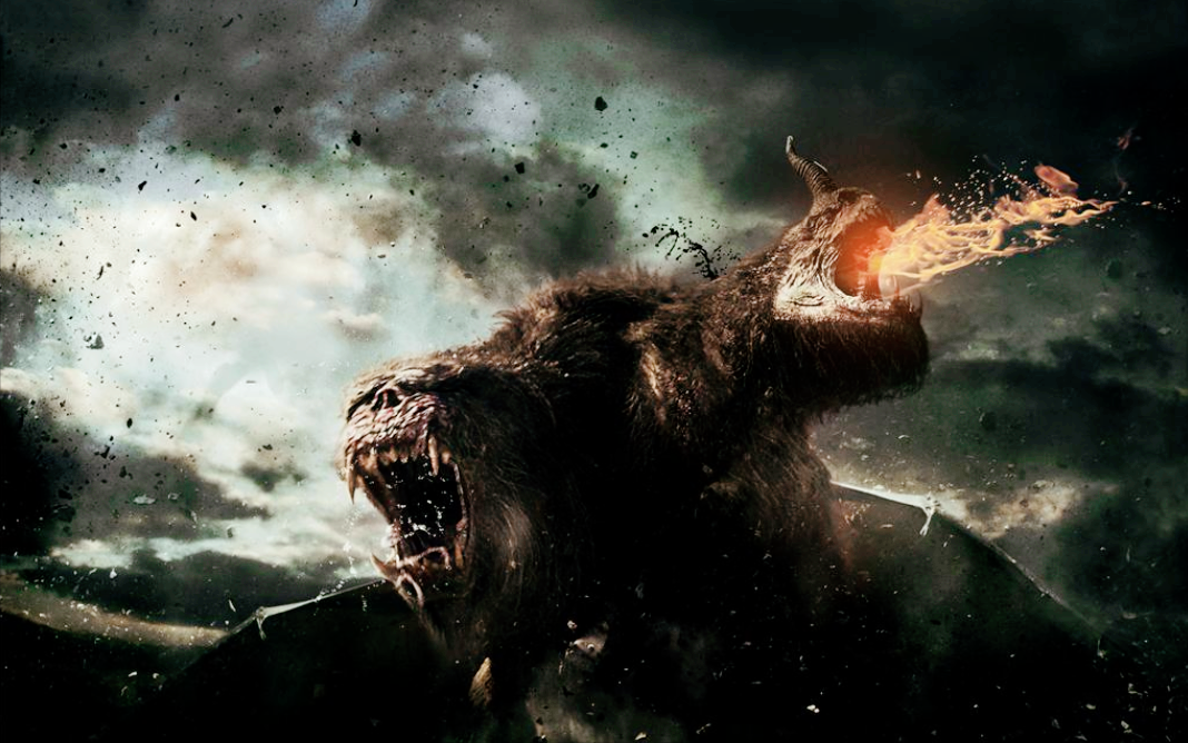 《诸神之怒》开篇登场的怪物 为十二提坦之子 地狱犬与奇美拉的兄弟