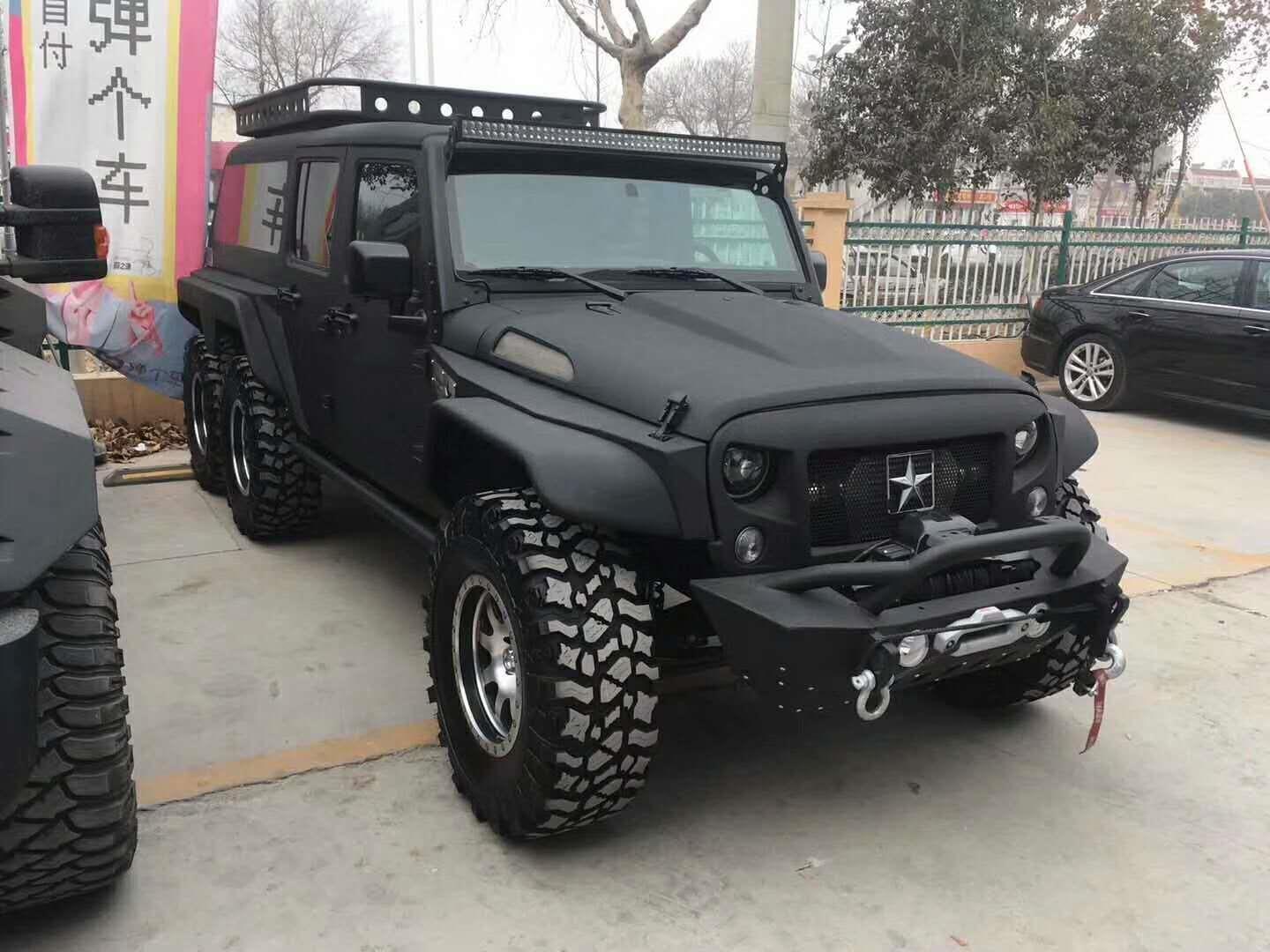 越野战车——乔治巴顿•勇士战斧 6x6 配置性能解析