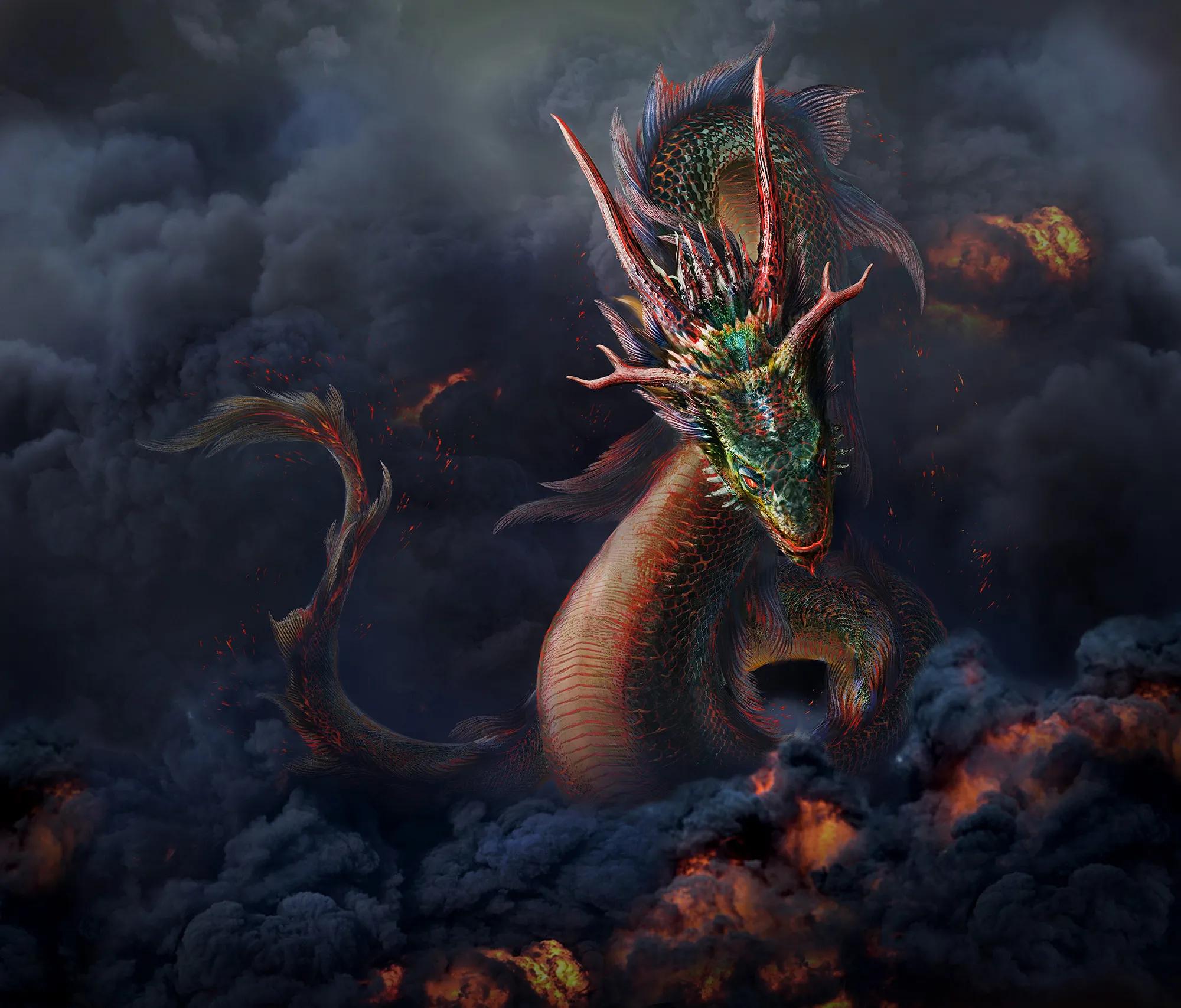 在中国神话里,都有哪些龙的种类,解开龙族的起源与消失之谜