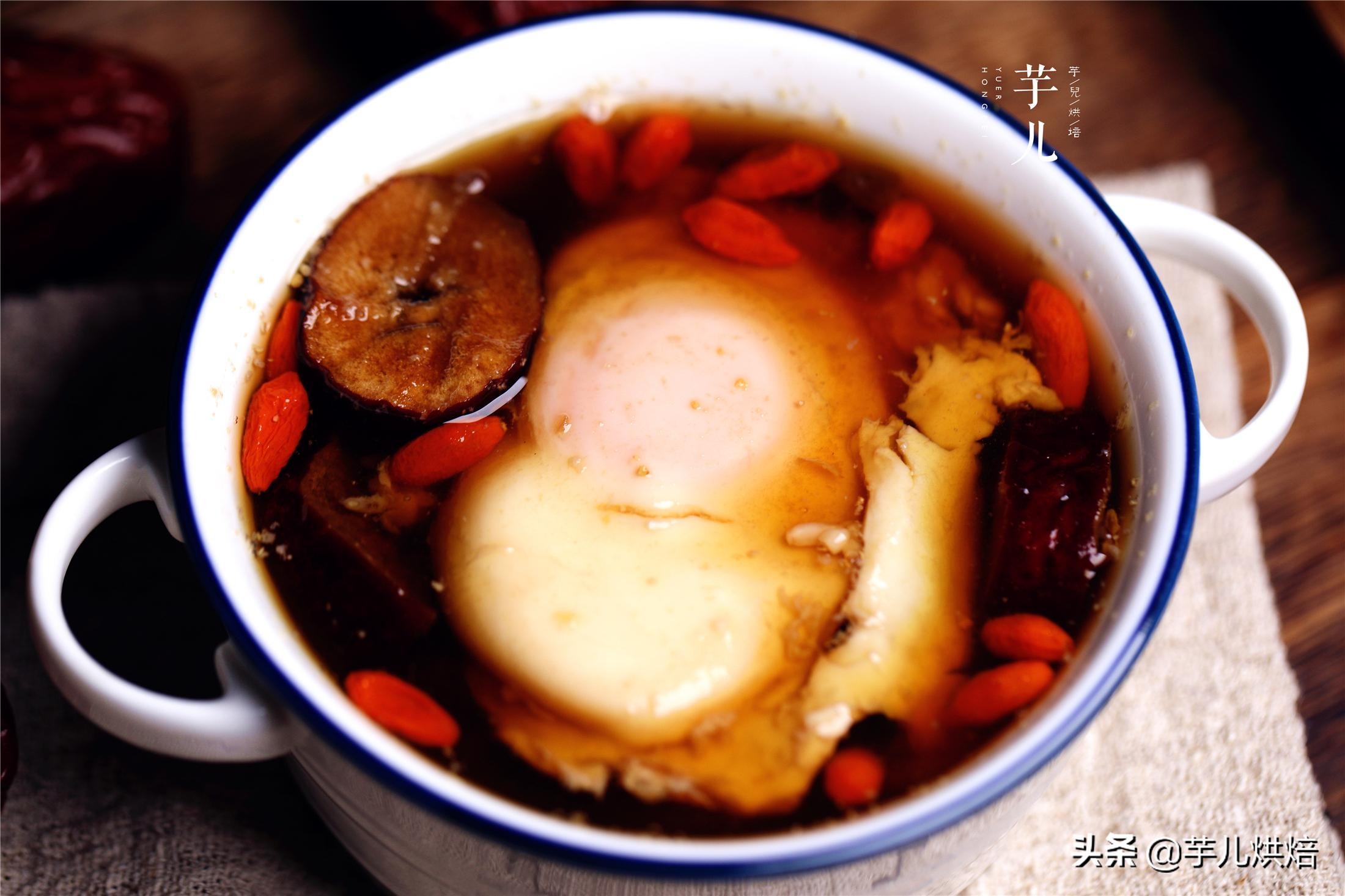 教你做红糖酒酿蛋,荷包蛋不散的秘诀,暖宫补血,女性冬季要多吃