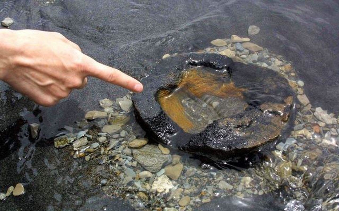 白公山铁管形成之谜托素湖周围的白公山其实并不是山,这是一个小土坡