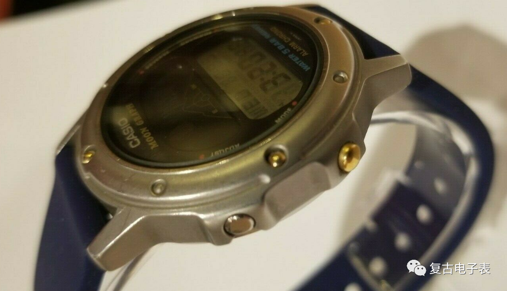 纵观日月星辰的全金属卡西欧——CASIO MOON GRAPH gmw61