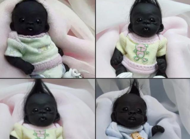 新生宝宝黑得"过分",搞笑奶爸恶搞贴月牙,网友直呼:包大人