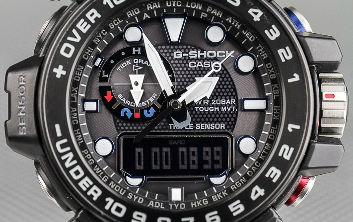 卡西欧G-SHOCK航海系列GWN-1000B腕表实测