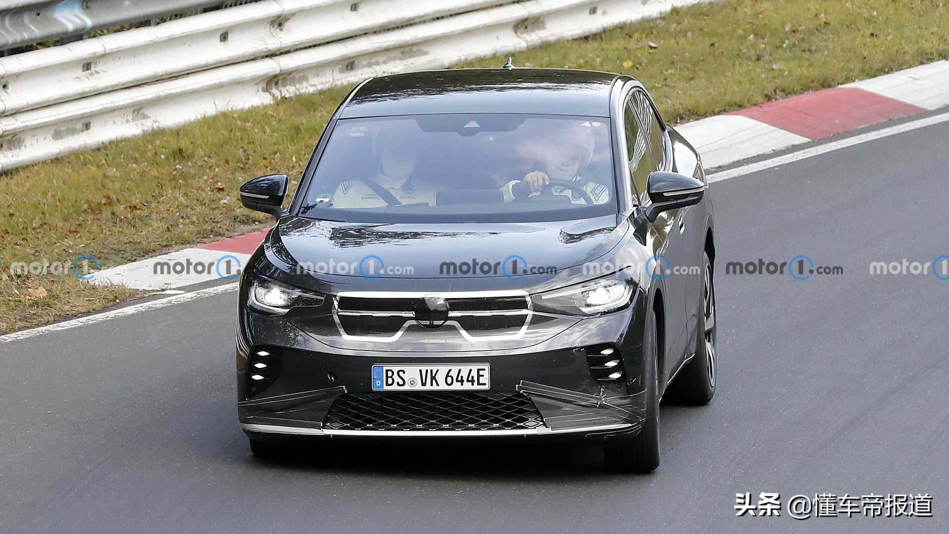 新车｜轿跑车型，续航达500公里，竞争Model Y！大众ID.5 GTX预告图