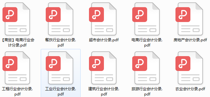 老会计整理：超全物业管理企业会计分录大全，收藏版