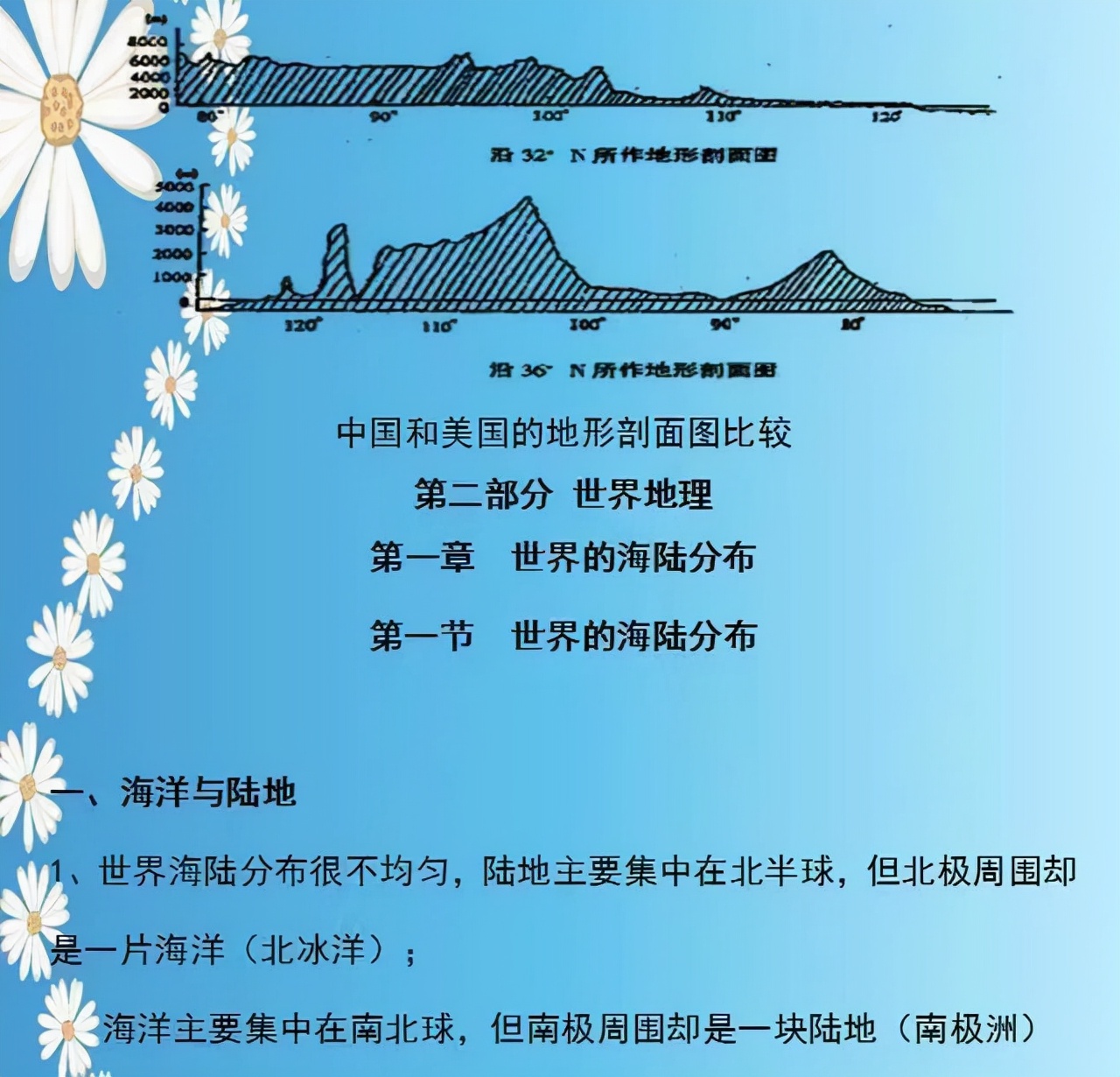 地理老师太逆天了！两年考点整理成“一张纸”，全班48人考满分